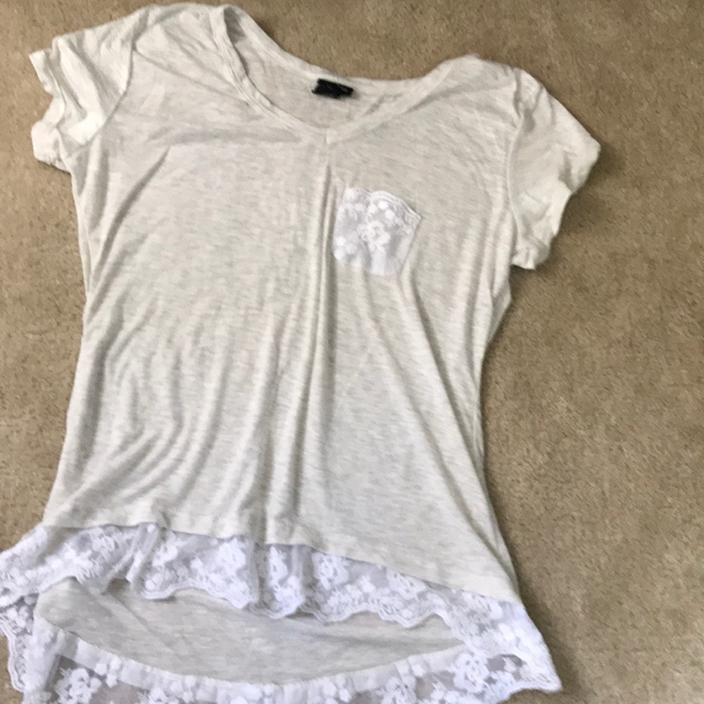 White Lace Shirt